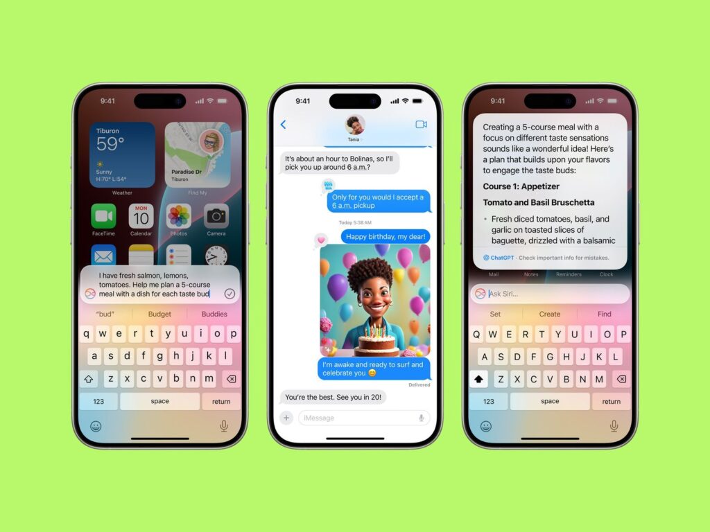 Funciones Apple Intelligence